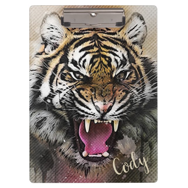 Tiger Clipboard (Front)