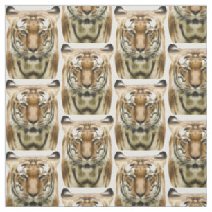 Tiger Close-Up fabric