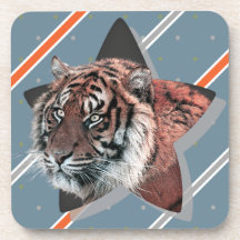 Tiger Coaster Modern For Him