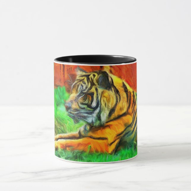 Tiger Coffee Mug (Center)