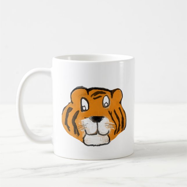Tiger Coffee Mug (Left)
