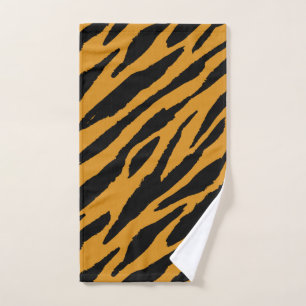 Tiger Color Pattern Animals Lover  Hand Towel