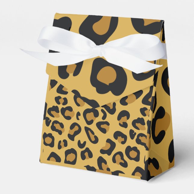 Tiger Colour Pattern Animal Lover                 Favor Box (Front Side)