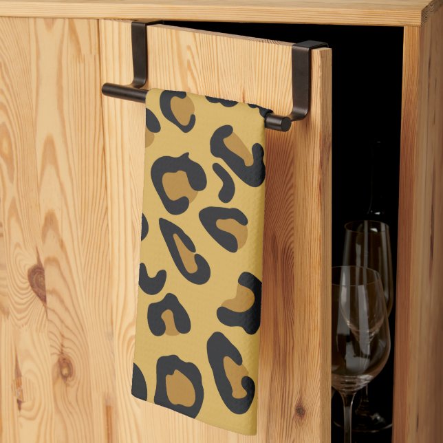 Tiger Colour Pattern Animal Lover          Kitchen Towel (Thirds Fold)