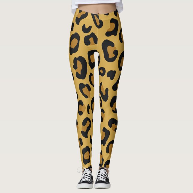 Tiger Colour Pattern Animal Lover            Leggings (Front)