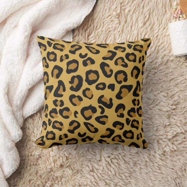Tiger Colour Pattern Animal Lover                 Throw Pillow (Blanket)
