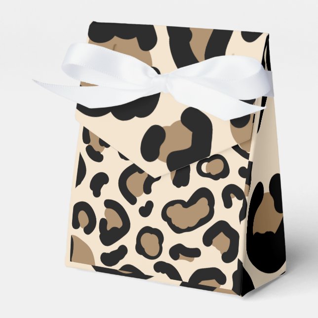Tiger Colour Pattern Animal Lovers                Favor Box (Front Side)