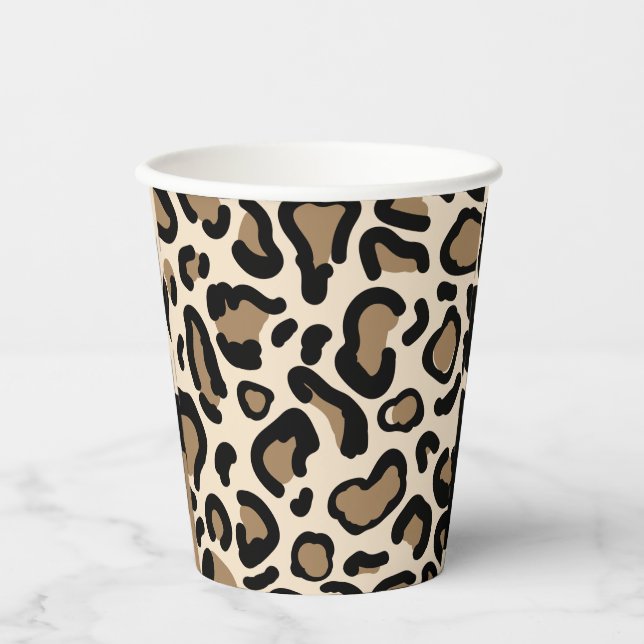 Tiger Colour Pattern Animal Lovers                Paper Cups (Front)