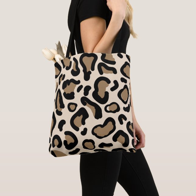 Tiger Colour Pattern Animal Lovers           Tote Bag (Close Up)