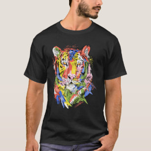 Tiger colourful animal art animal lovers tiger_2 T-Shirt