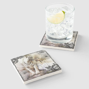 Tiger costers stone coaster