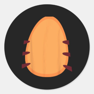 Tiger Costume Halloween Animal Classic Round Sticker