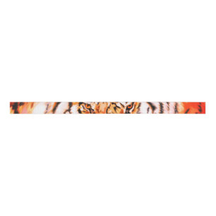 Tiger Couple Satin Ribbon Grosgrain Ribbon