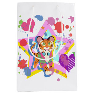 Tiger Cub Medium Gift Bag