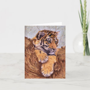 Tiger Cub Notecards