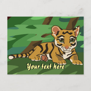 Tiger Cub Postcard