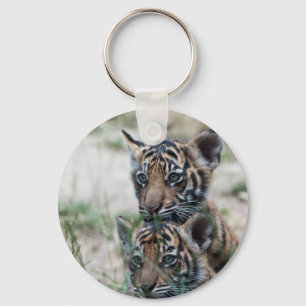 Tiger cubs keychain