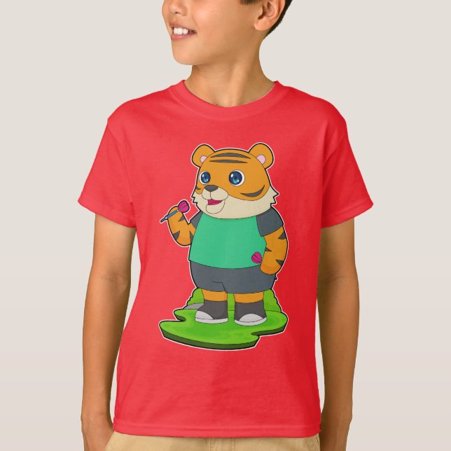 Tiger Darts Dart T-Shirt (Front)