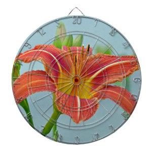 Tiger Daylily Dartboard