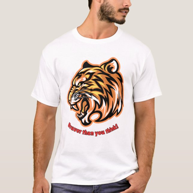 Tiger design T-Shirt (Front)