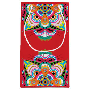 Tiger Dragon Mandala Small Gift Bag