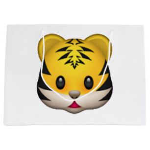 Tiger - Emoji Large Gift Bag