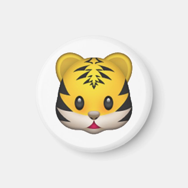 Tiger - Emoji Magnet (Front)