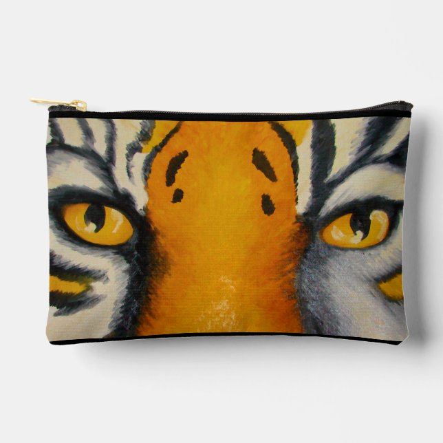 Tiger Eyes Accessory Pouch (Front)