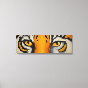 Tiger Eyes Canvas Print