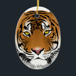 Tiger Eyes Ceramic Ornament<br><div class="desc">Tiger Eyes. Designs on house hold products,  stationary,  and much more products, </div>