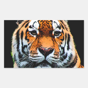 Tiger Eyes Inspirational Sticker