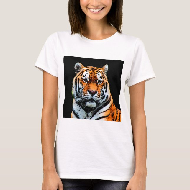 Tiger Eyes Inspirational T-Shirt (Front)