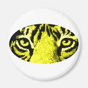 Tiger Eyes jGibney The MUSEUM Zazzle Gifts Magnet