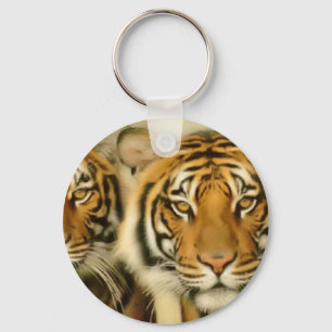 Tiger Eyes Keychain