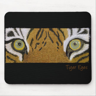 tiger eyes mouse pad