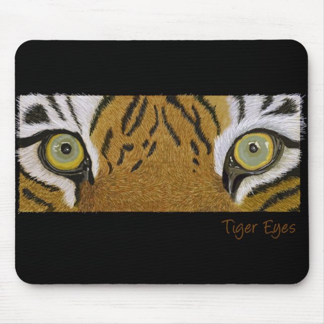tiger eyes mouse pad (Front)