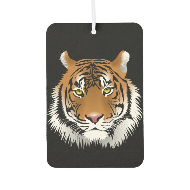 Tiger Face  Air Freshener (Front)