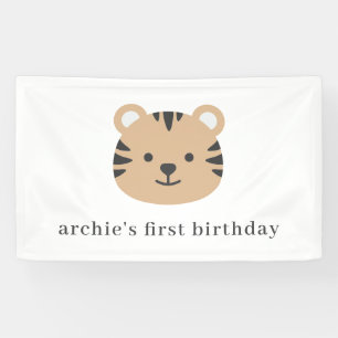 Tiger Face  Banner