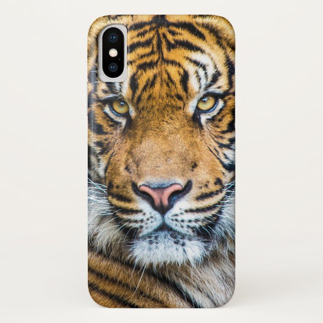 Tiger Face Case-Mate iPhone Case (Back)