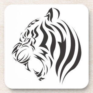 Tiger Face Coaster