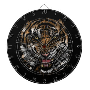 Tiger Face   Dartboard