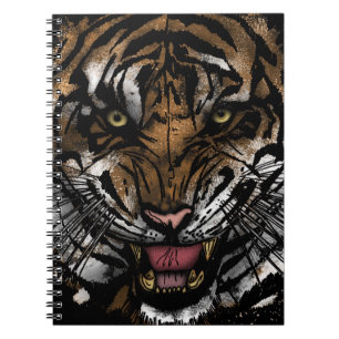 Tiger Face Notebook