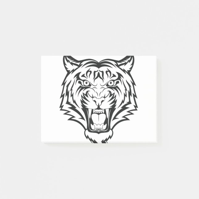 Tiger Face Post-it Notes (Front)