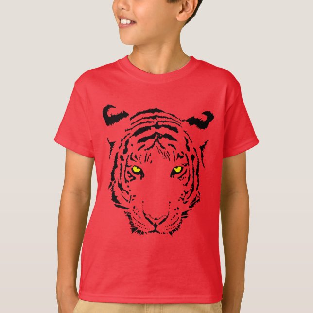 Tiger Face T-Shirt (Front)