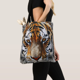 Tiger Face Tote Bag