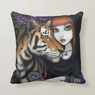 Tiger Fae Soul Mates Fantasy Sam Lilah Pillow