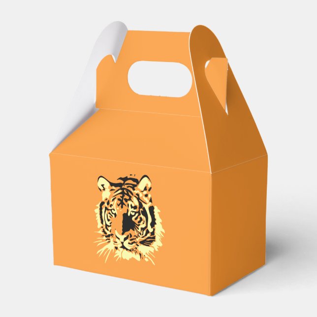Tiger Favor Box (Front Side)