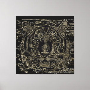 Tiger Fine Art 3 Wrapped Canvas