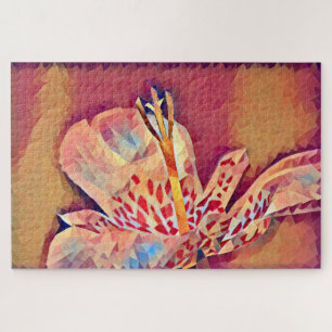 Tiger Flower Jigsaw Puzzle