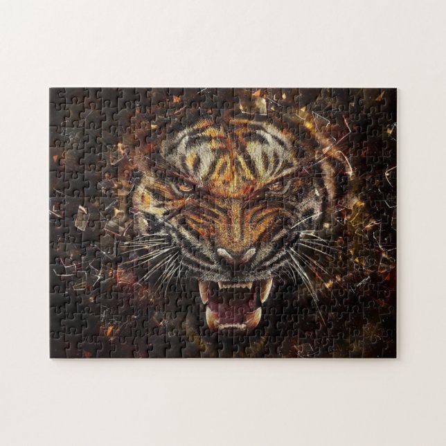 Tiger Game Puzzle (Horizontal)